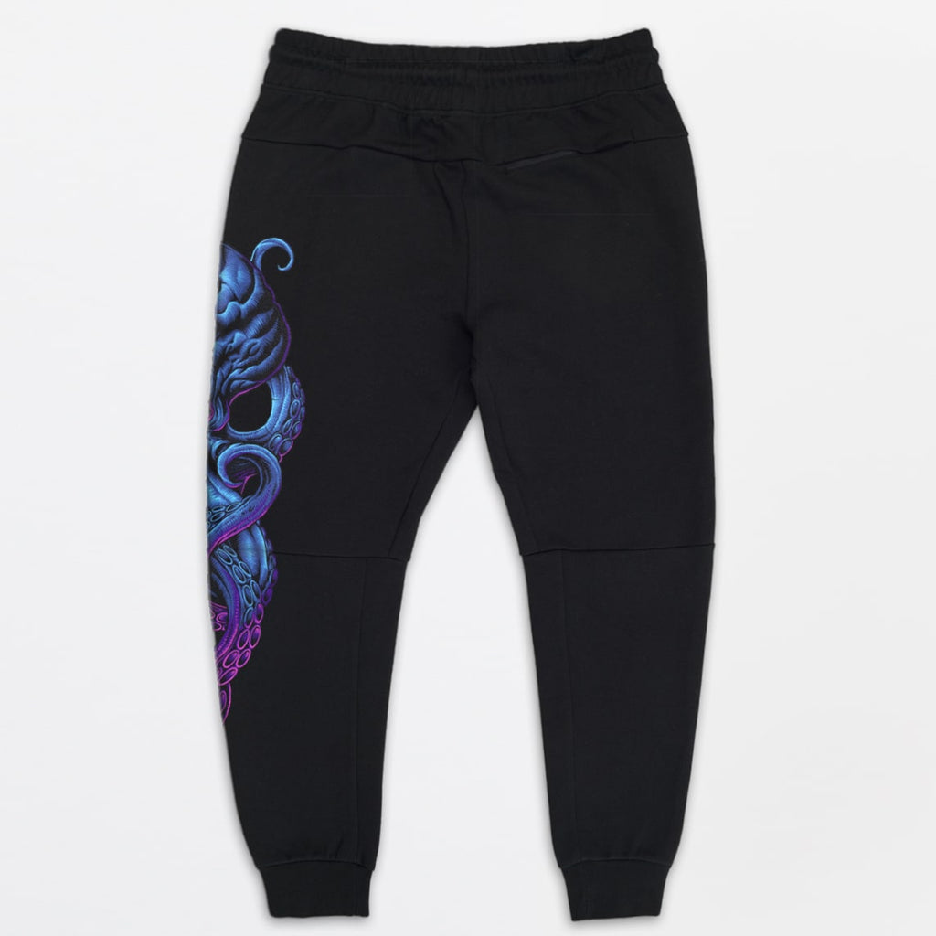 KRAKEN V2 BLACK 3 LAYER FLEECE JOGGERS image 2