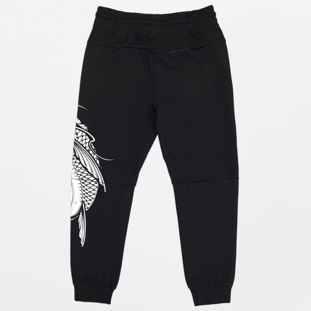 KOI BLACK 3 LAYER FLEECE JOGGERS image 1