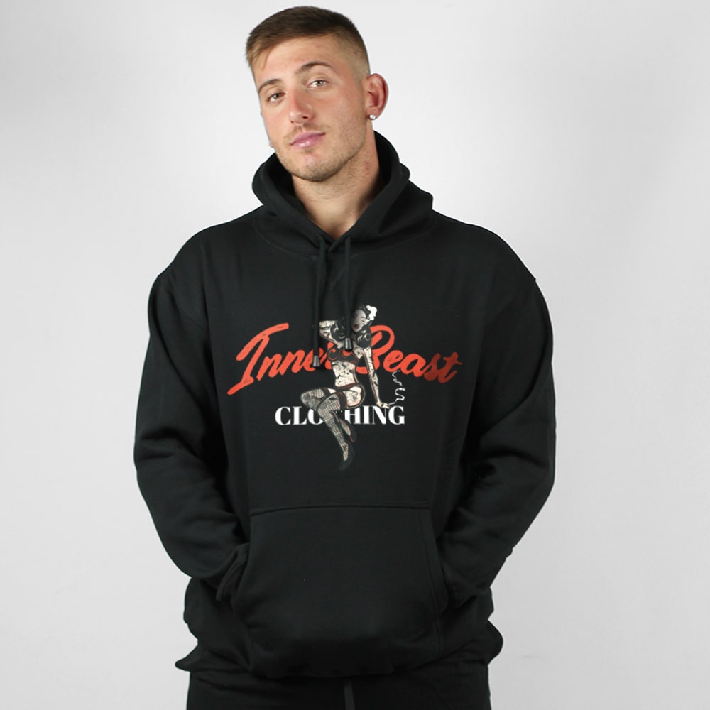 PIN UP GIRL PULLOVER HOODIE image 0