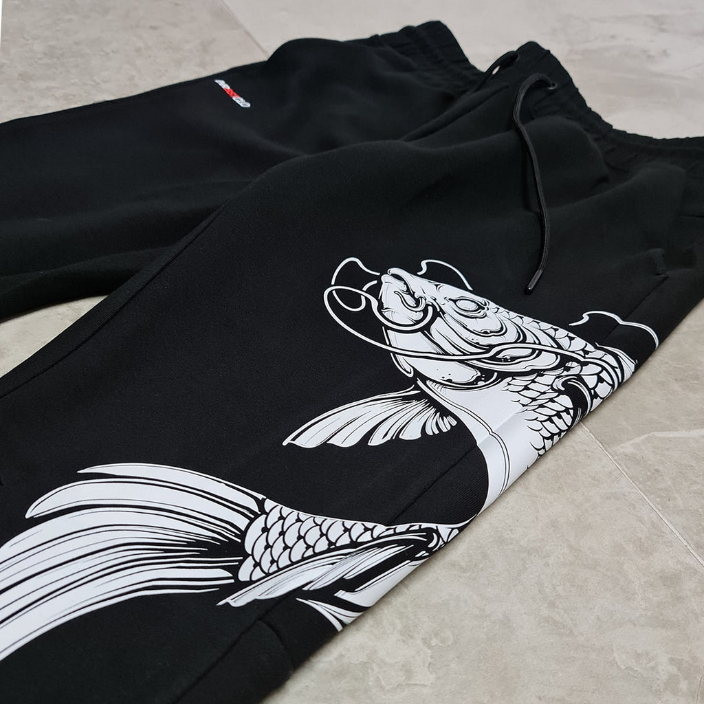 KOI BLACK 3 LAYER FLEECE JOGGERS image 2