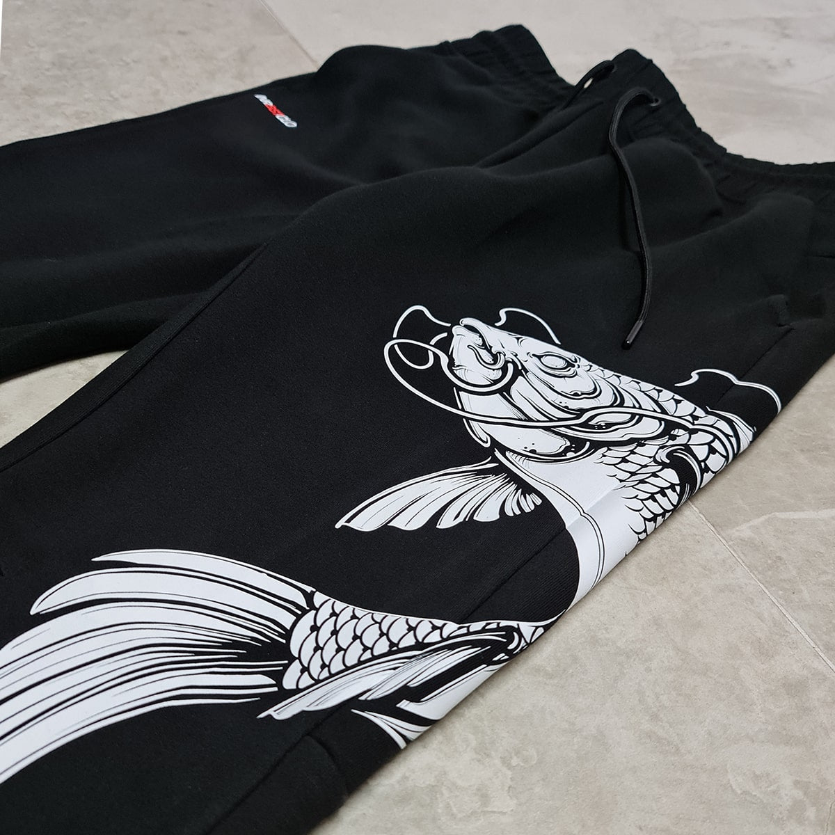 KOI BLACK 3 LAYER FLEECE JOGGERS image 2