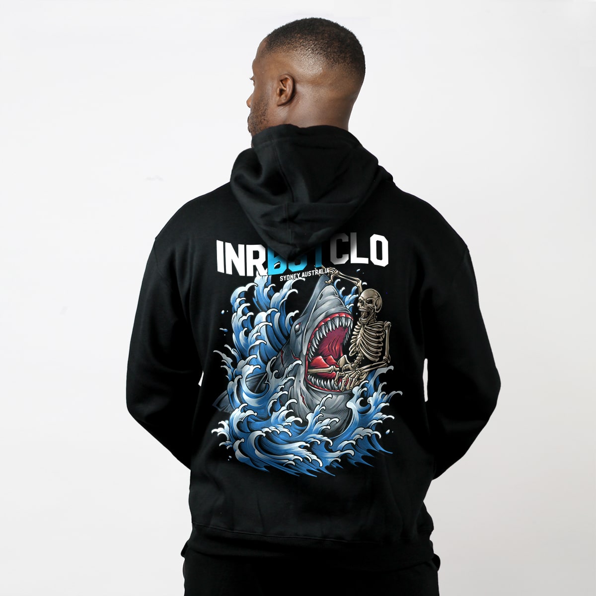 GREAT WHITE SHARK PULLOVER HOODIE image 0