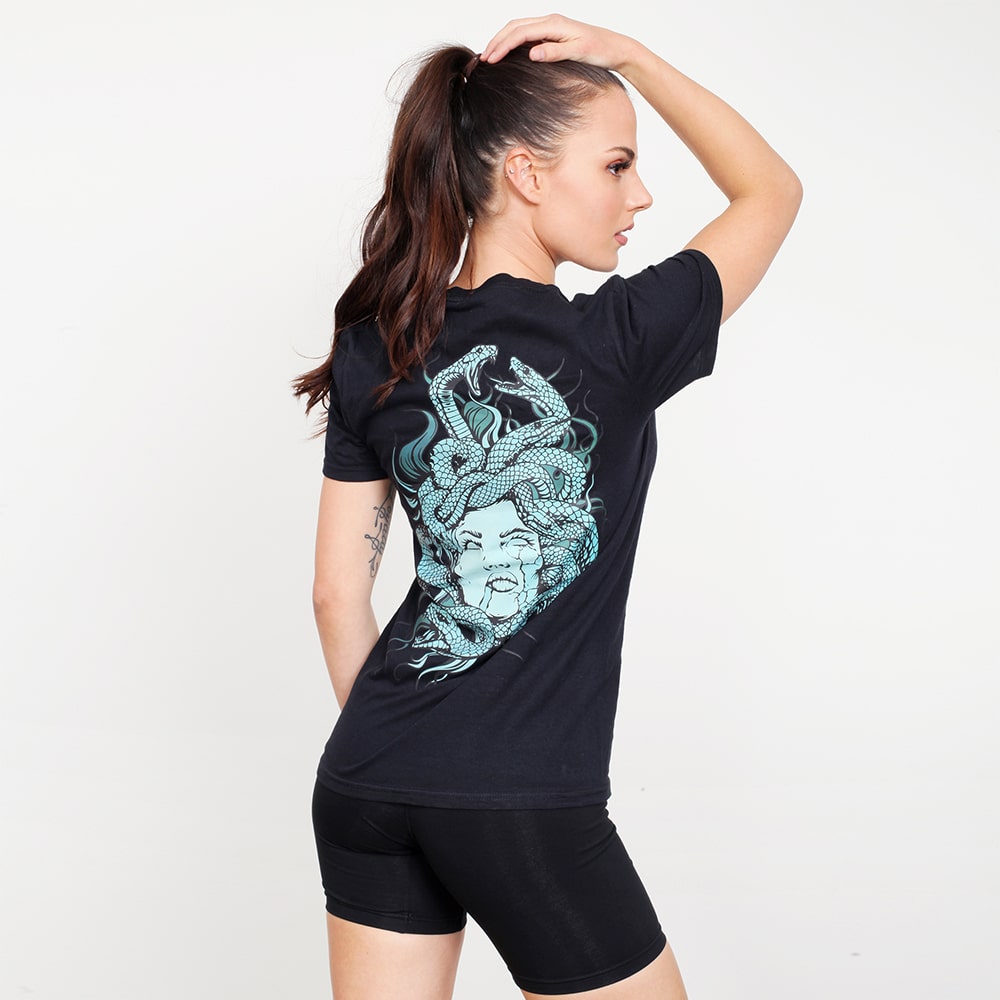 JADE MEDUSA UNISEX TEE - Oversized Print image 0