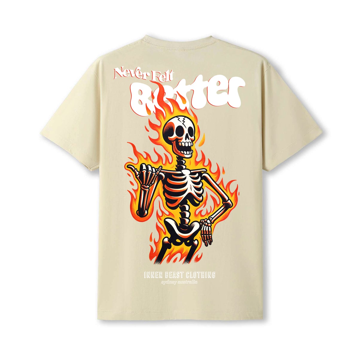 NEVER FELT BETTER SAND COLOURWAY TEE image 0