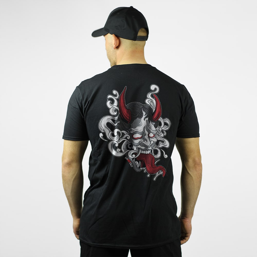 WHITE ONI TEE image 0