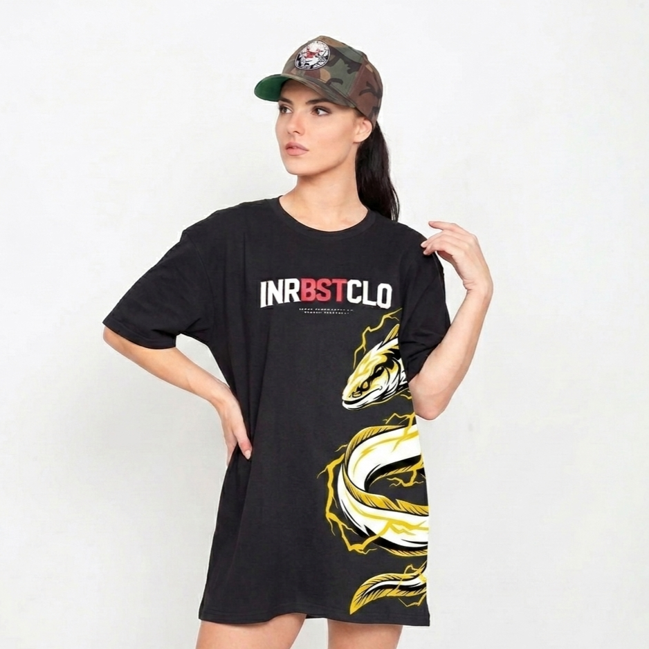ELECTRIC EEL SIDE PRINT TEE