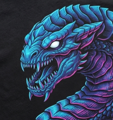 LEVIATHAN SIDE PRINT TEE