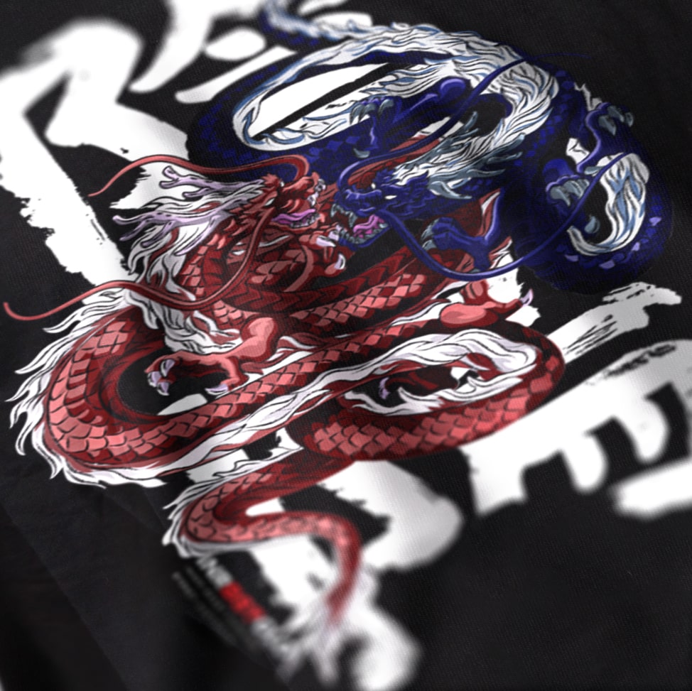 DRAGON YIN & YANG FIRE & WATER TEE – Inner Beast Clothing